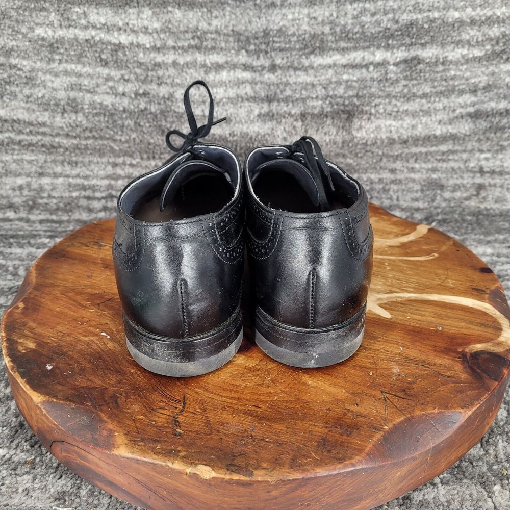 Sebago Vintage Roamers Dover Oxford Black Leather Dress Shoes w/Box Mens Size 11 - Picture 5 of 12